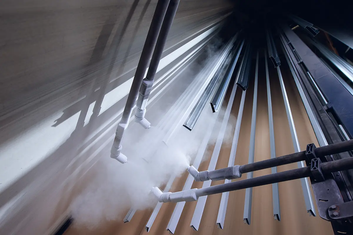 Окрашенный профиль